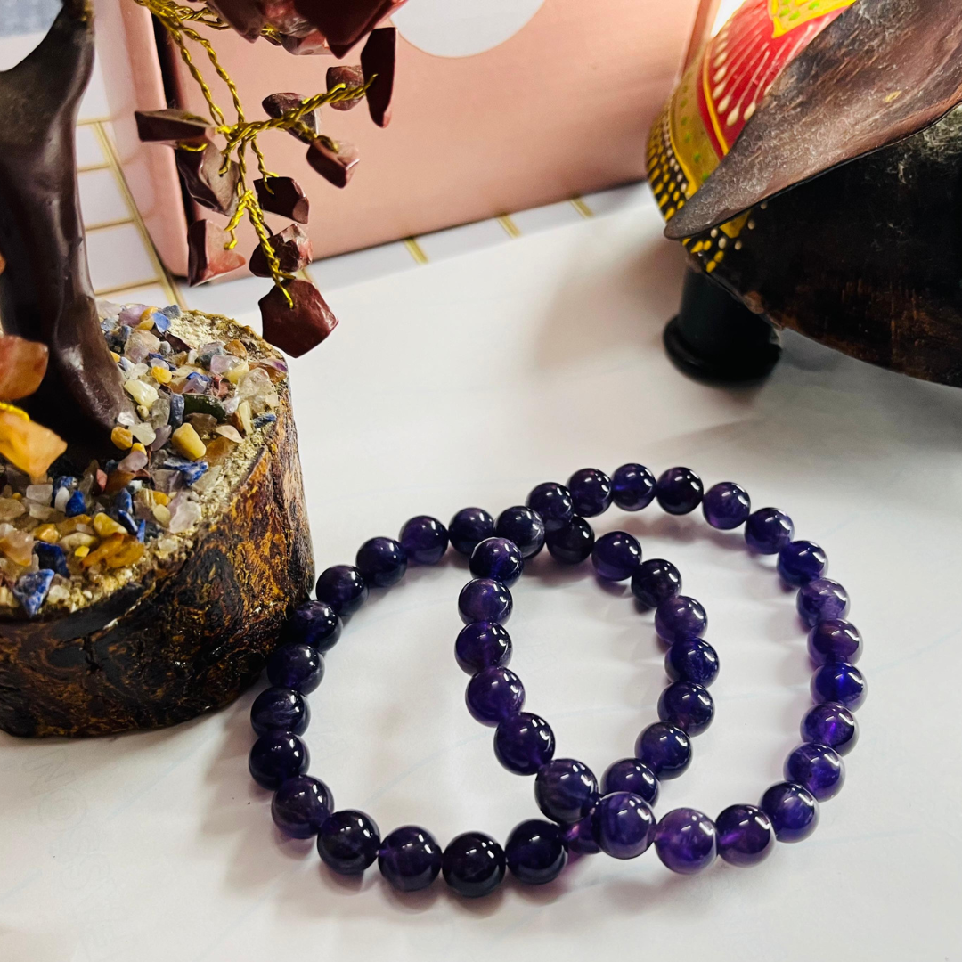 Amethyst Crystal Bracelet TO Reduce Anxiety