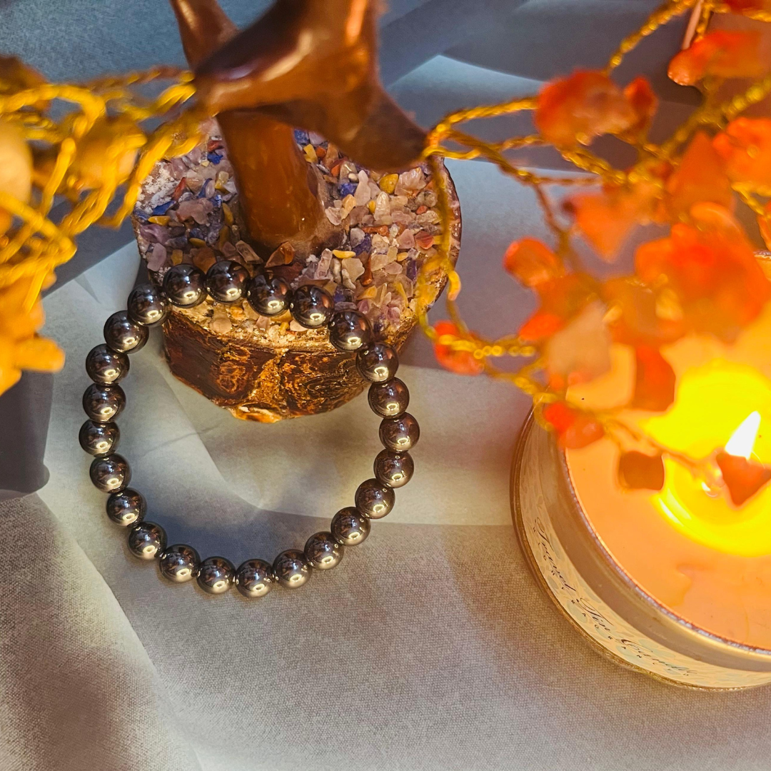 Best Grey Hematite Crystal Bracelet