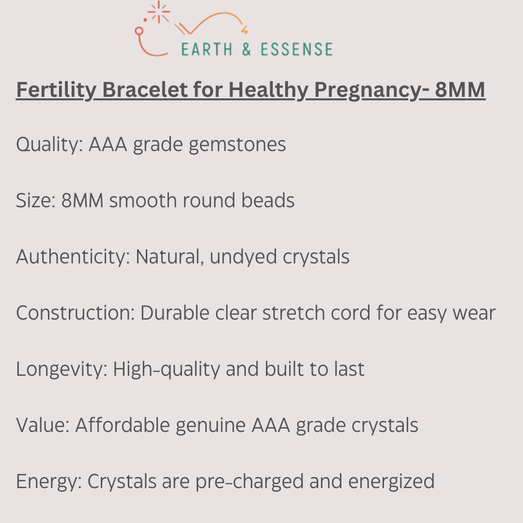 Fertility Bracelet for Healthy Pregnancy- Product Description