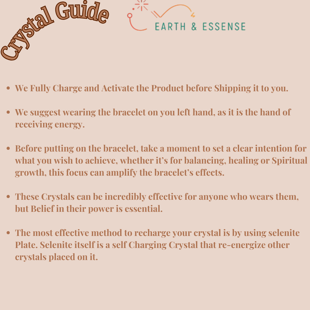 Golden Pyrite Crystal Bracelet - Product Guide