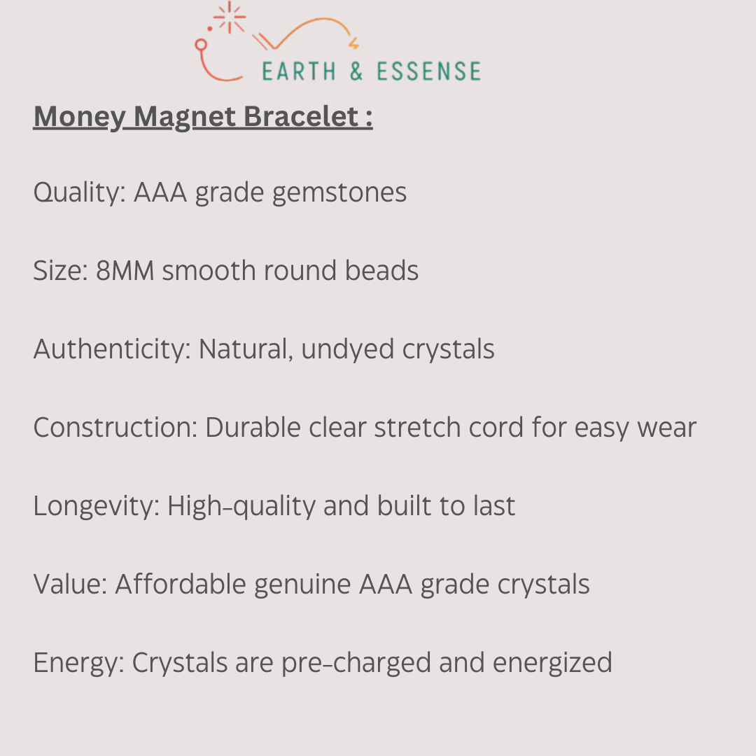 Money Magnet Bracelet - Product Description