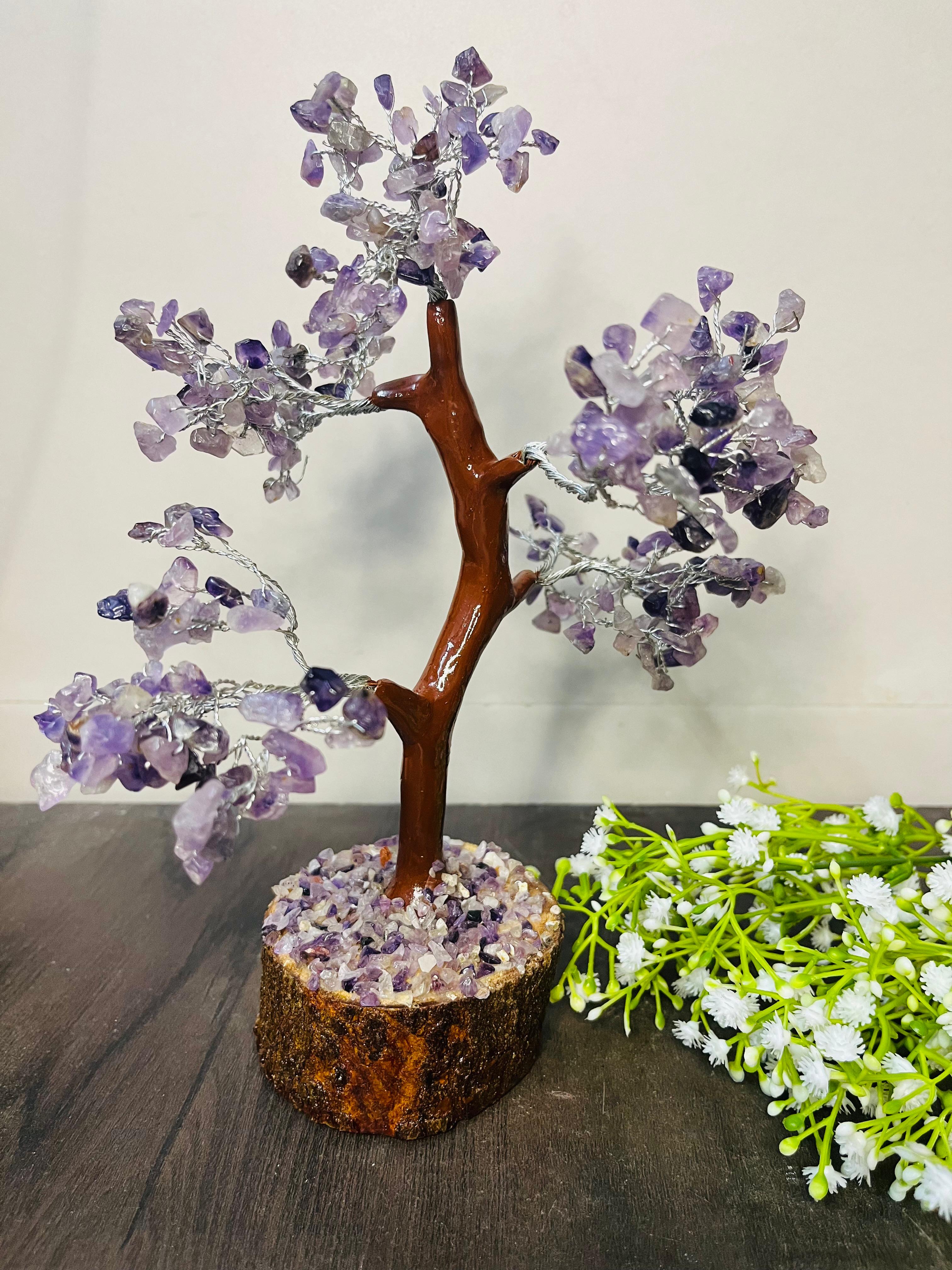 The Tree of Life - Amethyst Crystal Tree by Earth and Essense