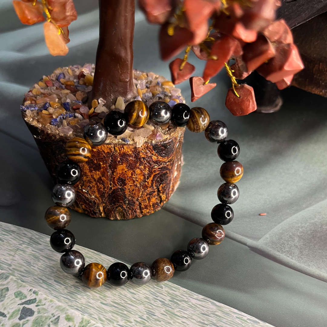 Triple Protection Crystal Bracelet  for Women