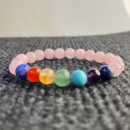 7 chakra crystal bracelet for Balancing your Chakras