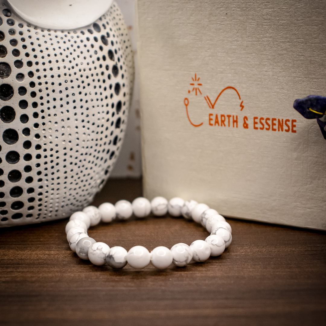 Howlite Crystal Bracelet