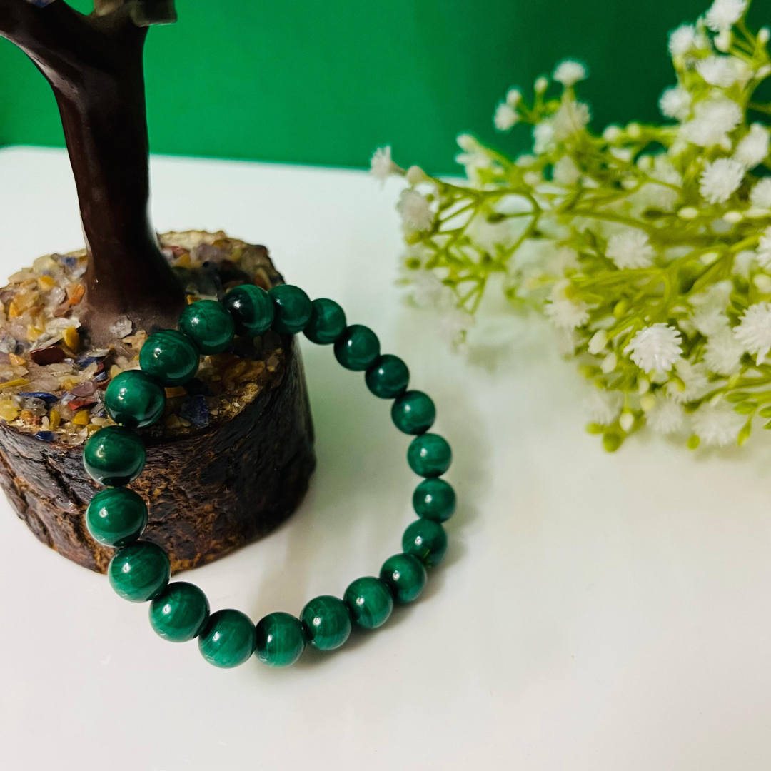 Malachite Bracelet for Emotional Healing