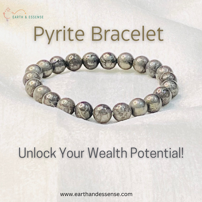 Pyrite Bracelet (Attracting Money, willpower)