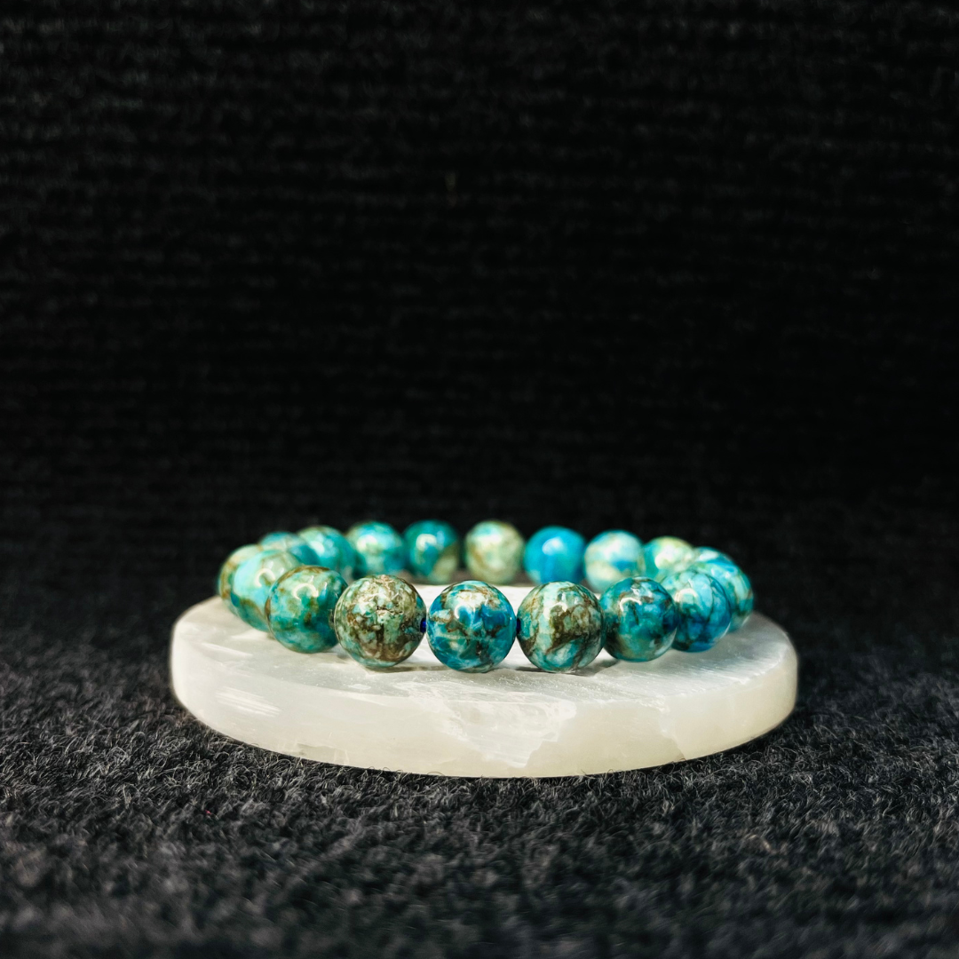 South African Blue Turquoise Bracelet for Self Expression