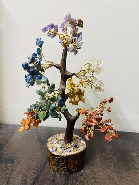 7 Chakra Crystal Tree